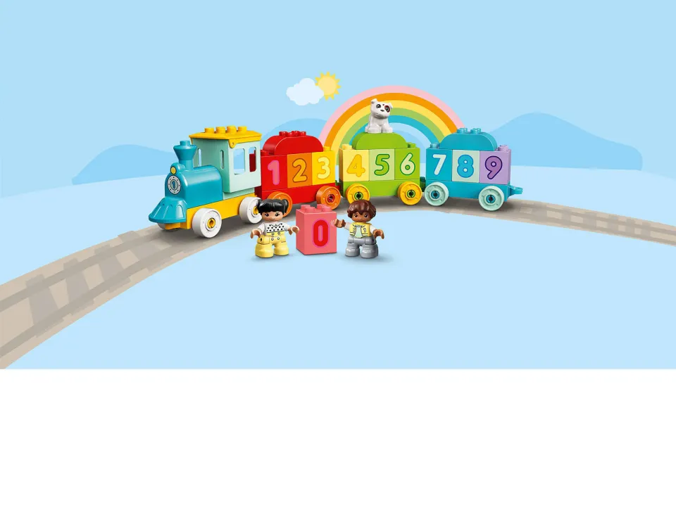 Lego DUPLO Getallentrein Leren tellen voor Peuters Speelgoed 10954, foto 3