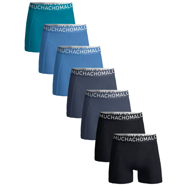 Muchachomalo Heren 7-pack Boxershorts Hello Sunshine Veelkleurig