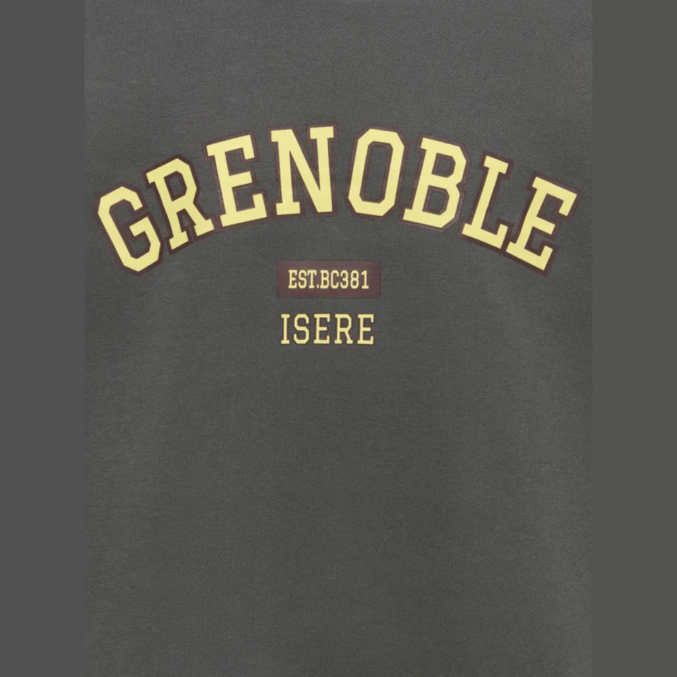 KIDS ONLY GIRL rechtvallende sweater met tekst - grijs, foto 3