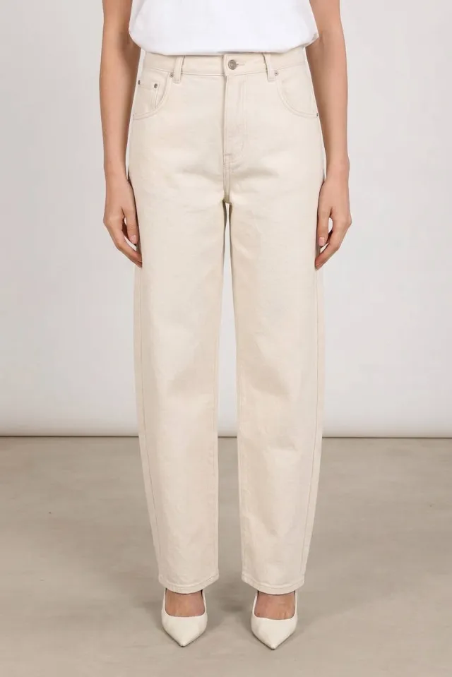 NUKUS wide leg jeans - ecru, foto 3