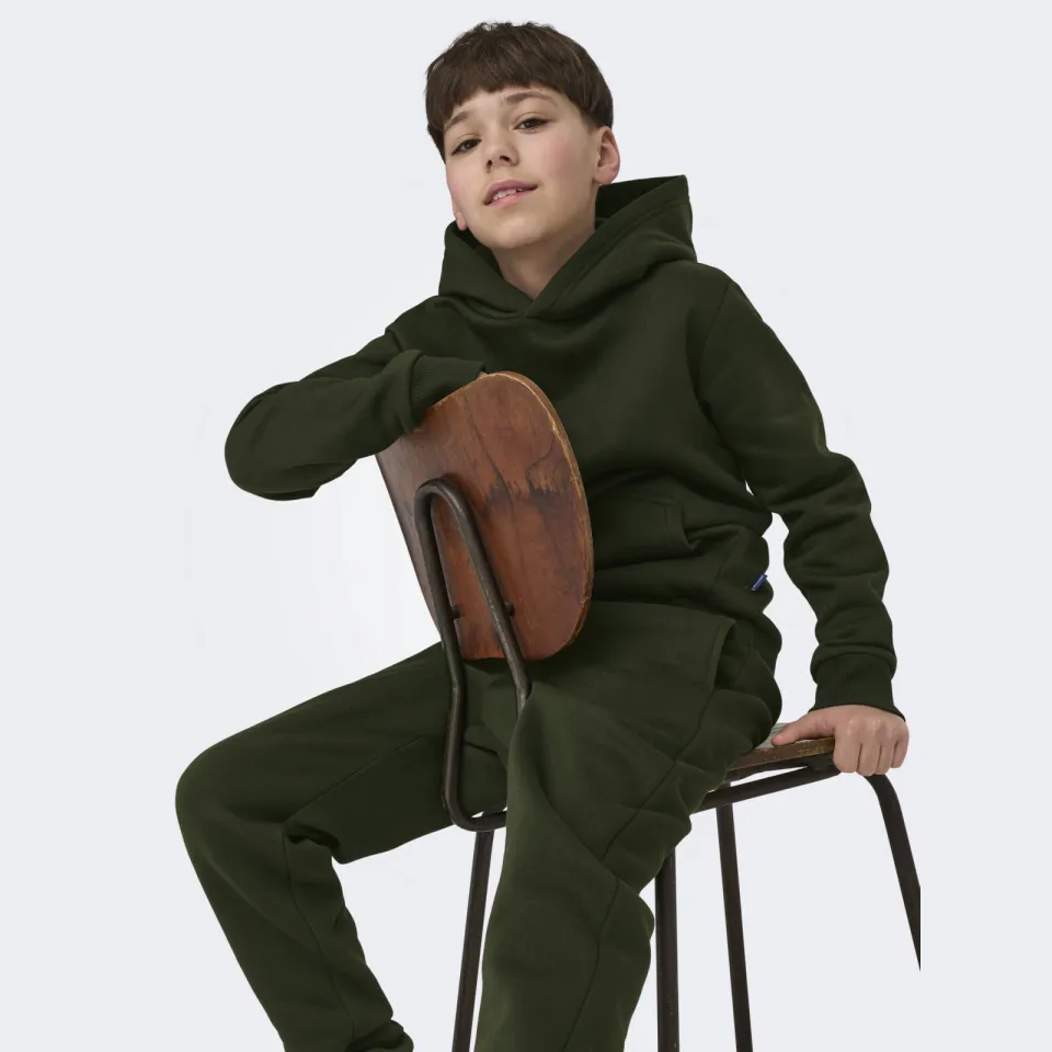 Only & Sons JUNIOR hoodie donkergroen, foto 5