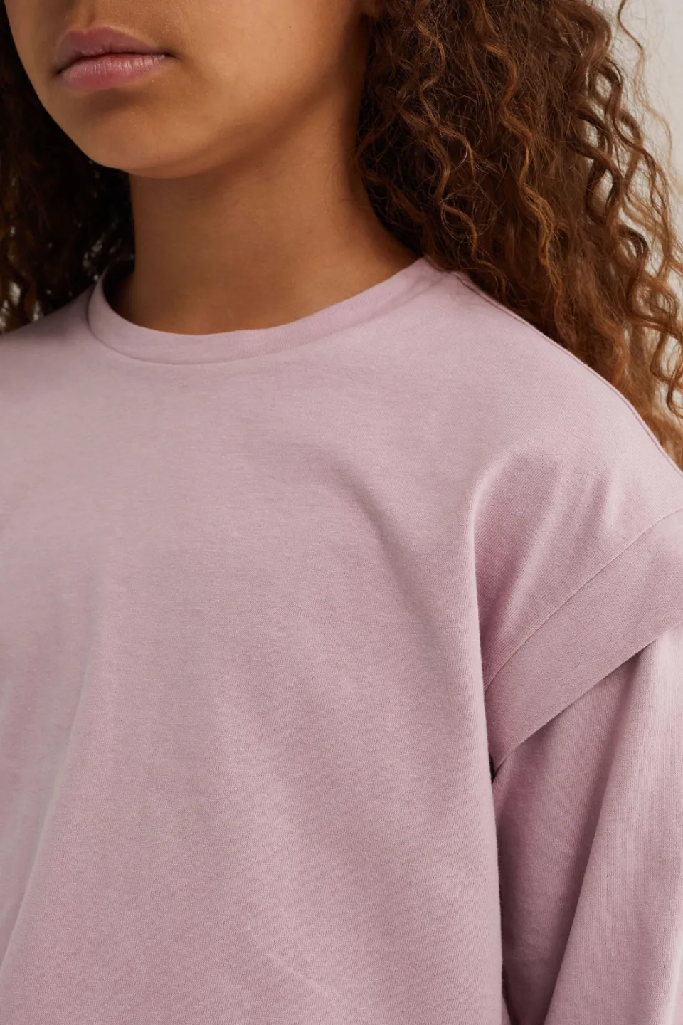 WE Fashion longsleeve lichtroze, foto 5