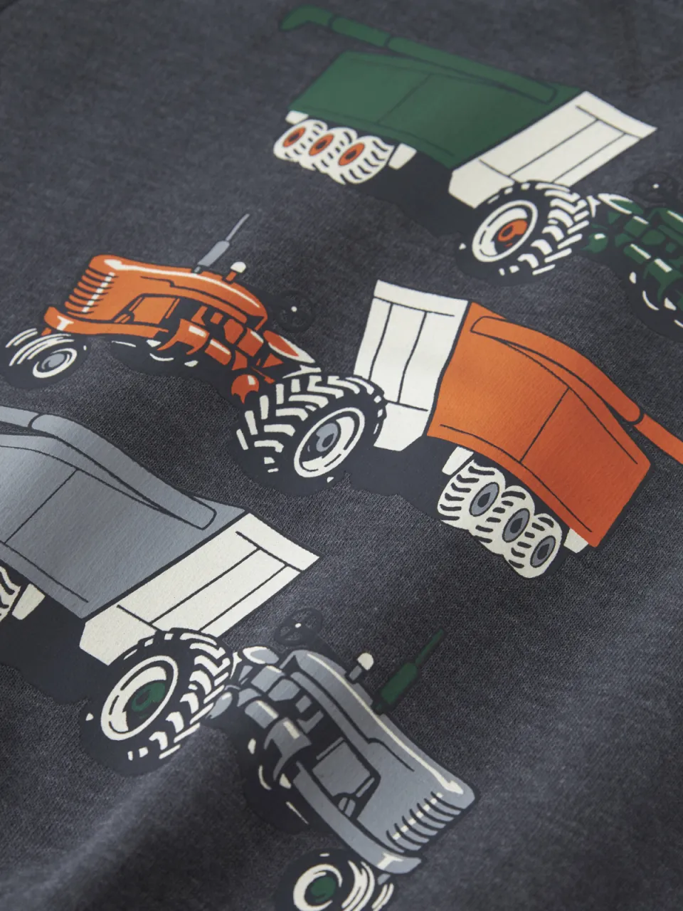 NAME IT MINI rechtvallende sweater met print - grijsblauw Printopdruk, foto 4