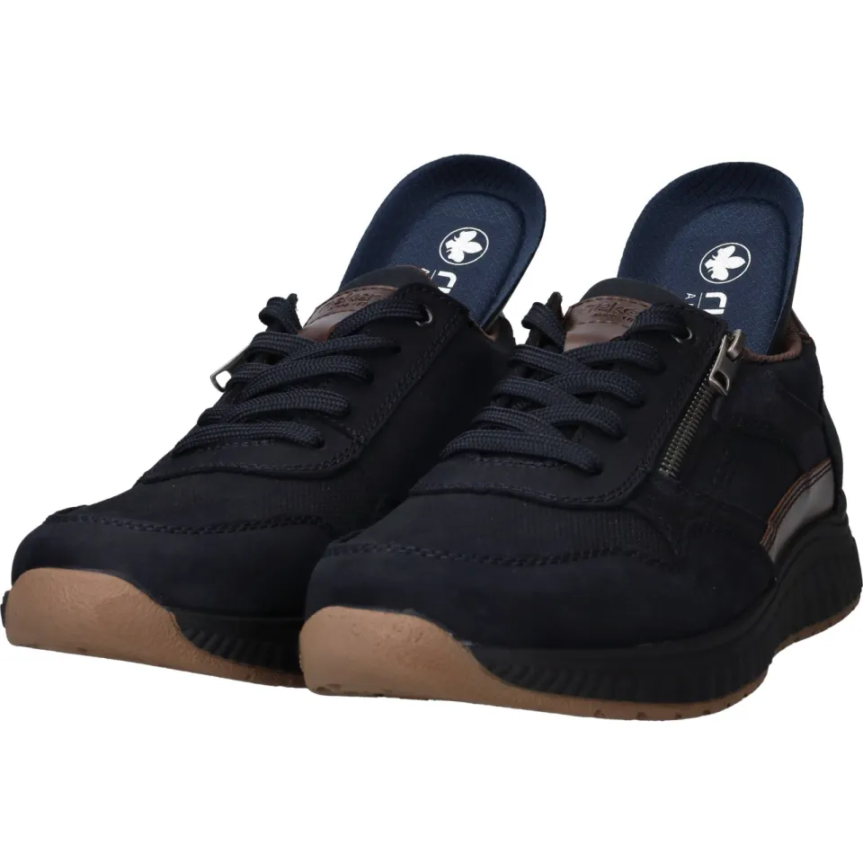 Rieker lage sneakers donkerblauw blauw, foto 6
