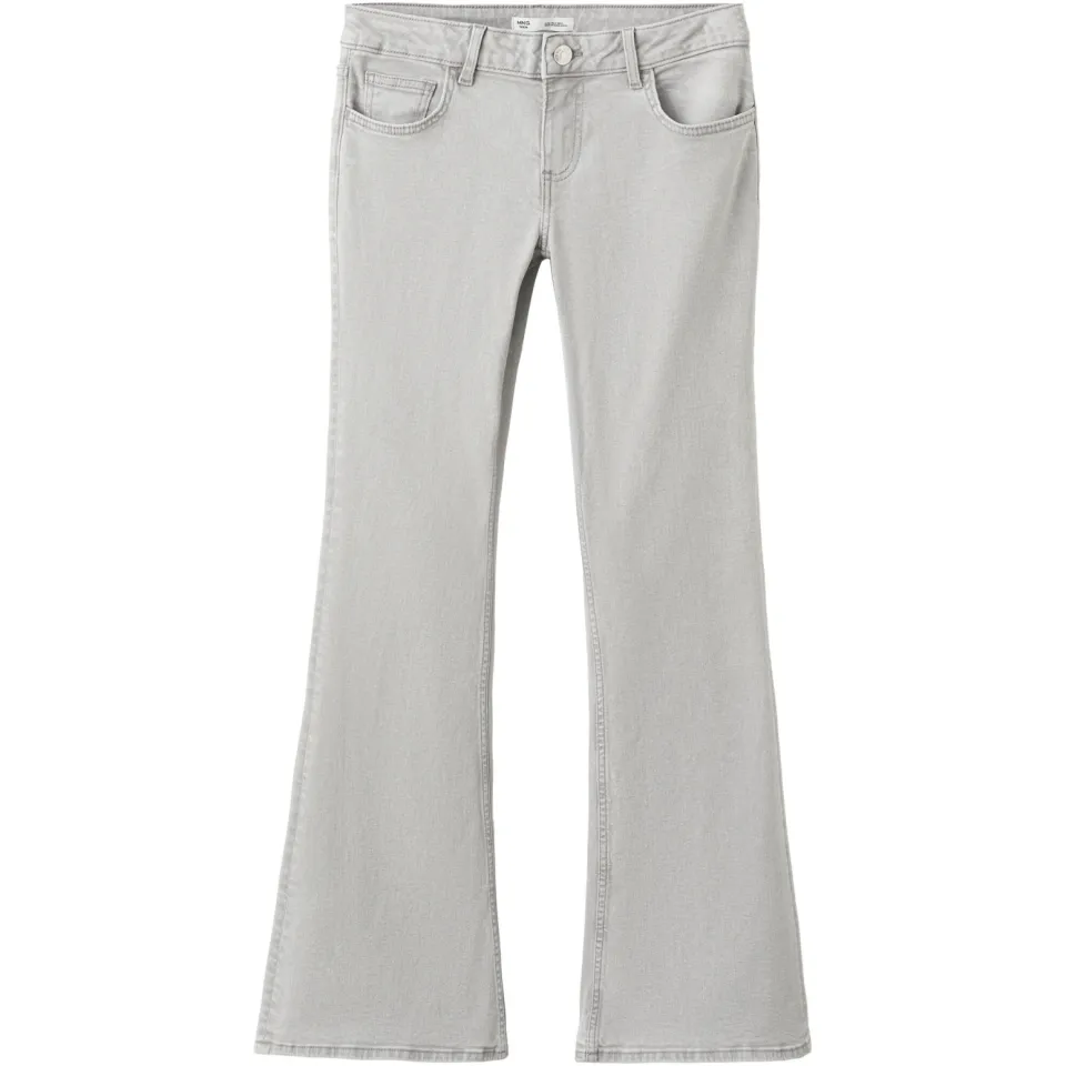 Mango TEEN low waist flared jeans - grijs, foto 2