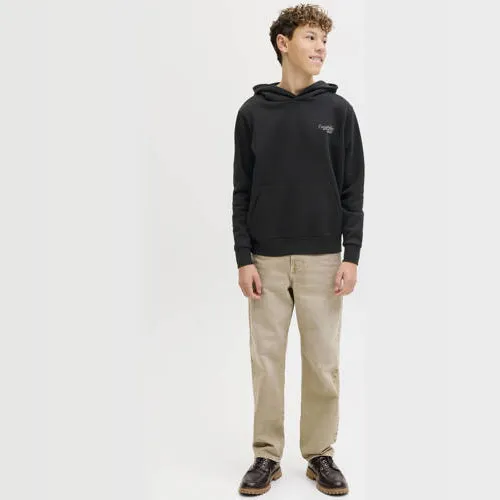 Jack & Jones JUNIOR hoodie met backprint zwart, foto 3