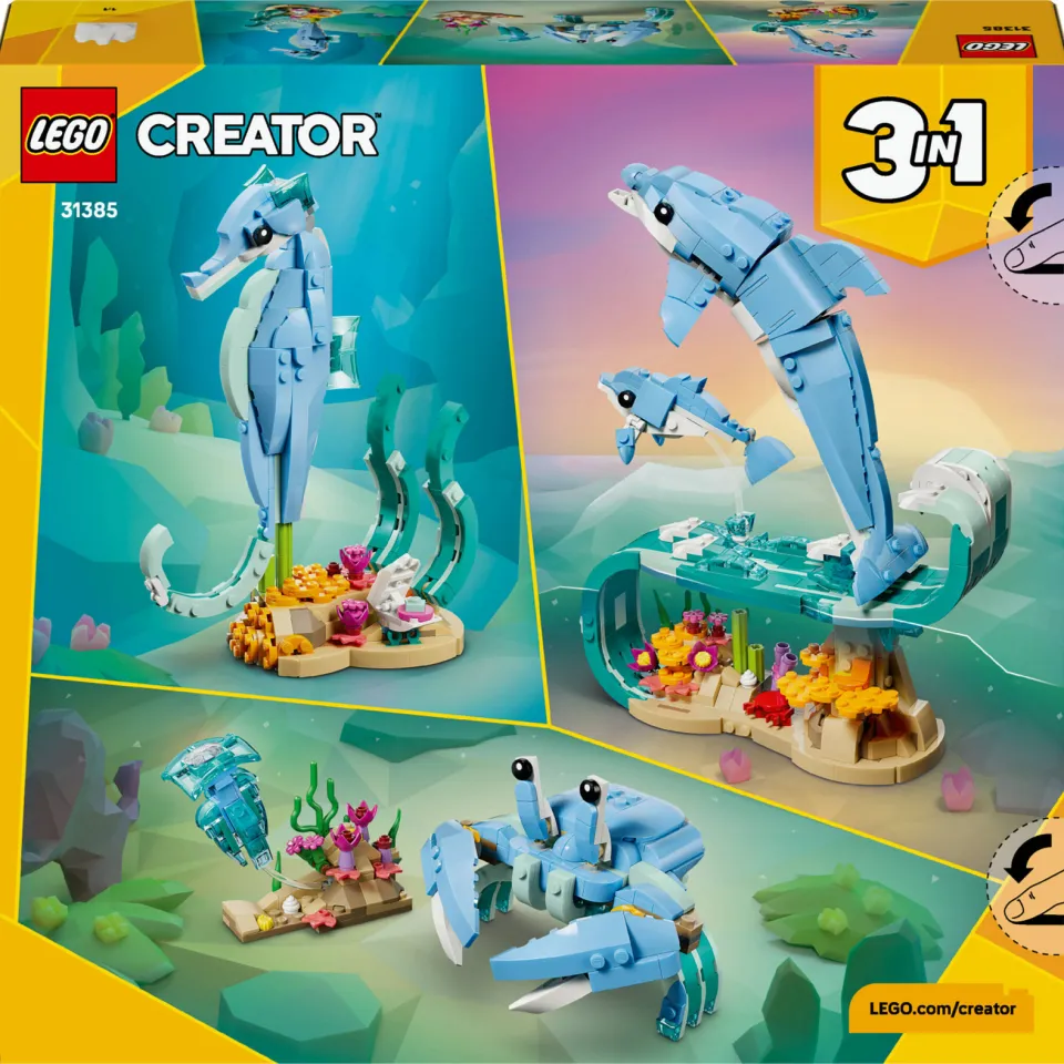 Lego Creator Zeedieren: prachtige dolfijnen 31385, foto 5