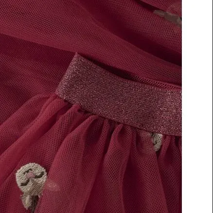NAME IT tule A-lijn rok rood, foto 4
