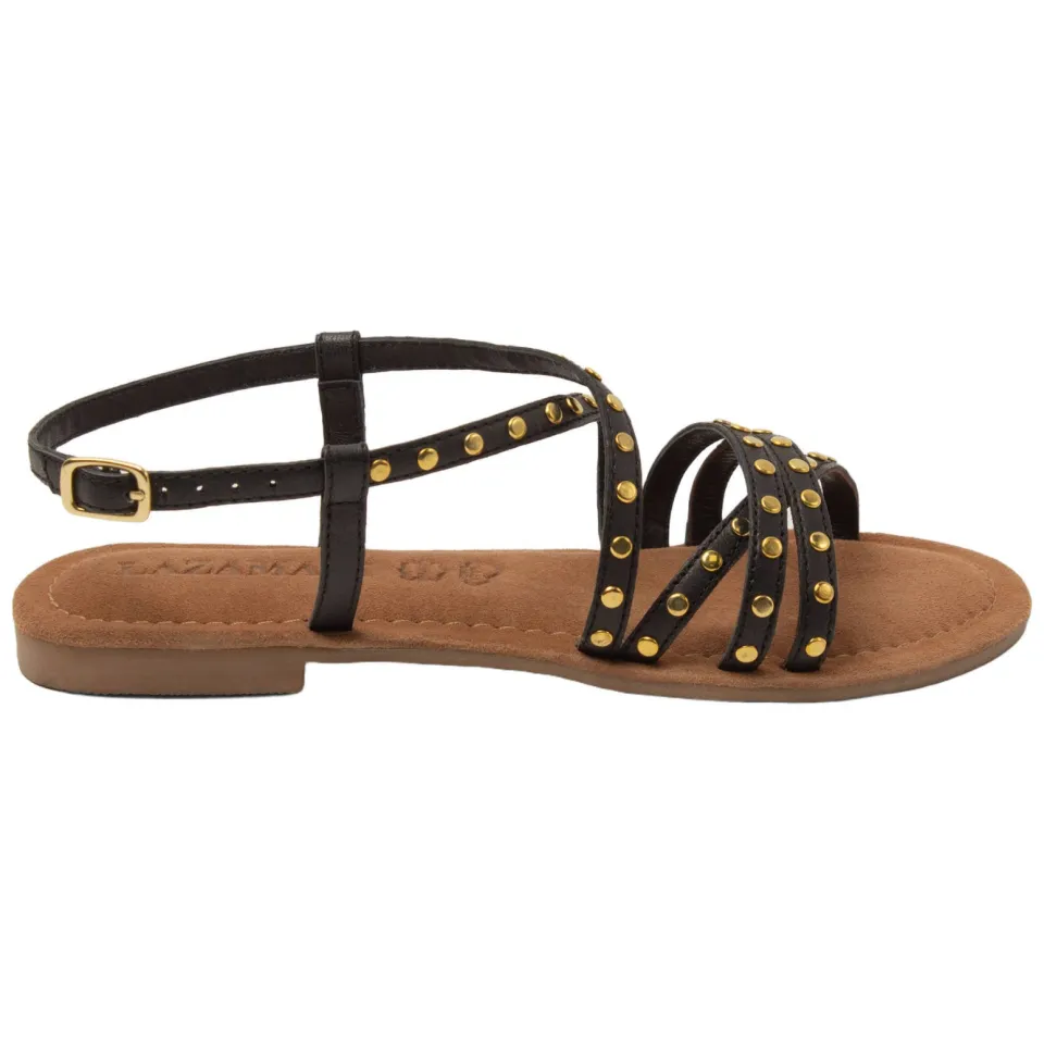 Lazamani Tova sandalen zwart