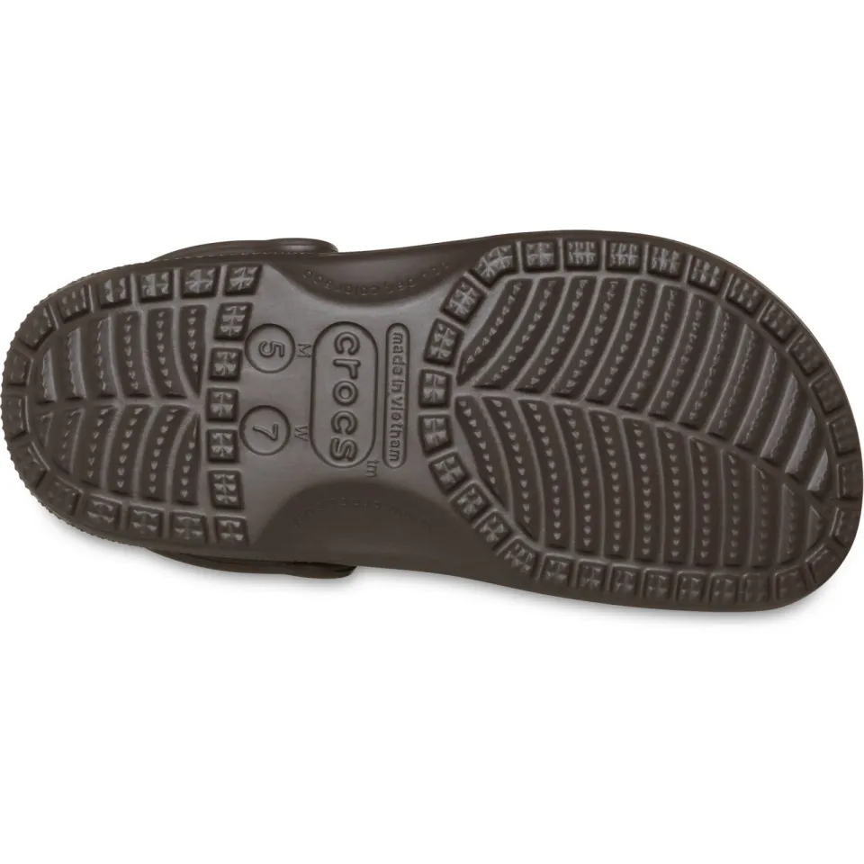 Crocs Classic clog donkerbruin bruin/zwart, foto 7