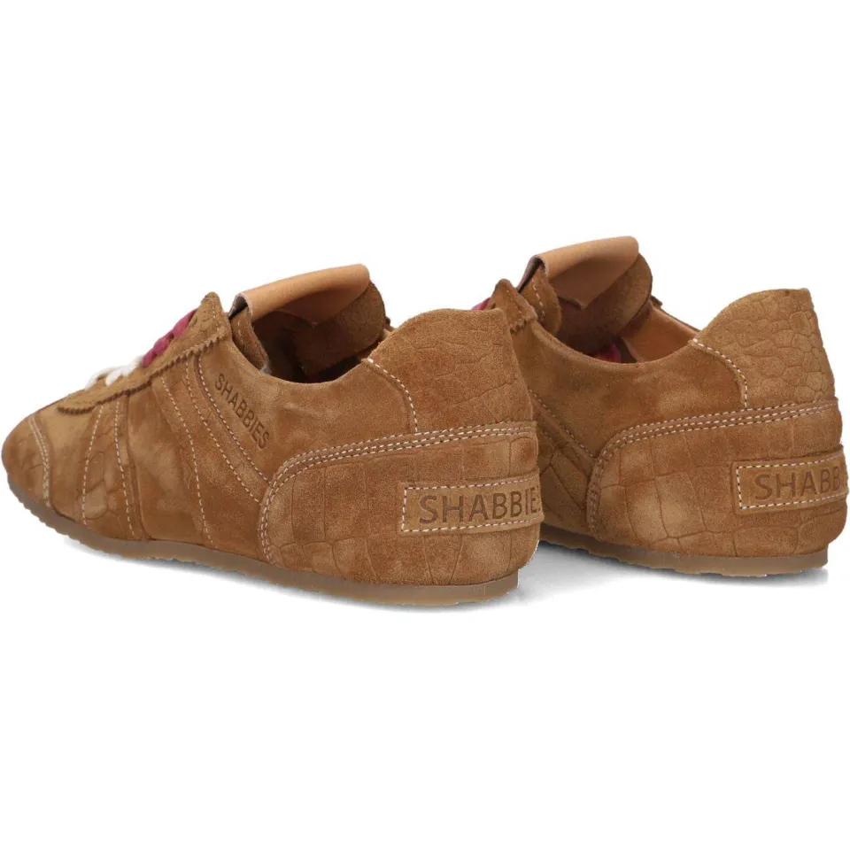 Shabbies Amsterdam Ciska Base sneaker cognac, foto 6