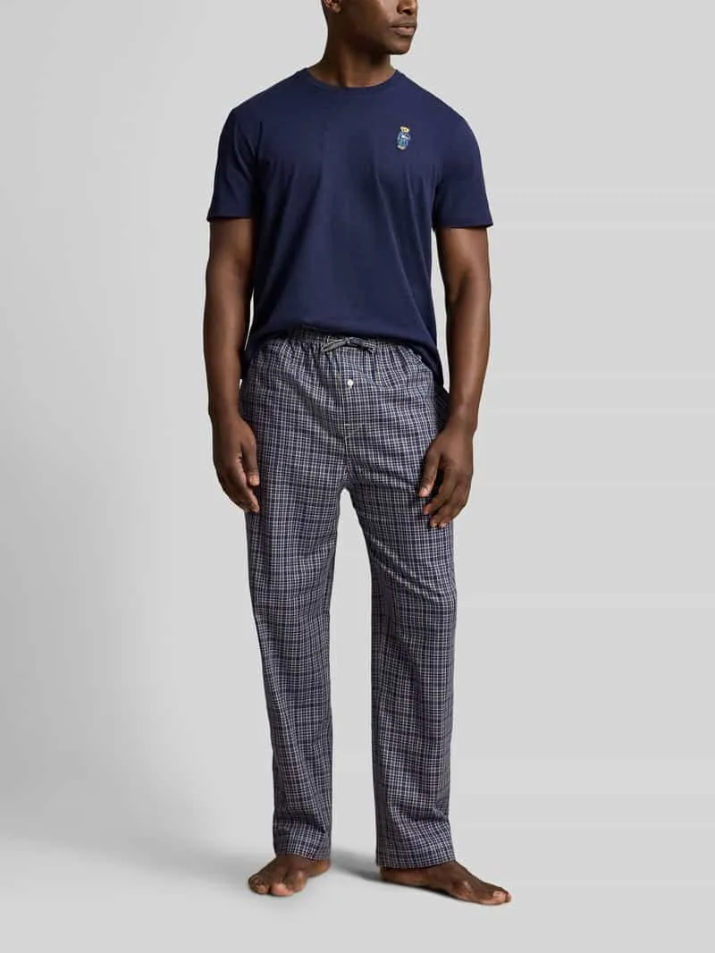 Polo Ralph Lauren S/S PJ pyjamaset marineblauw