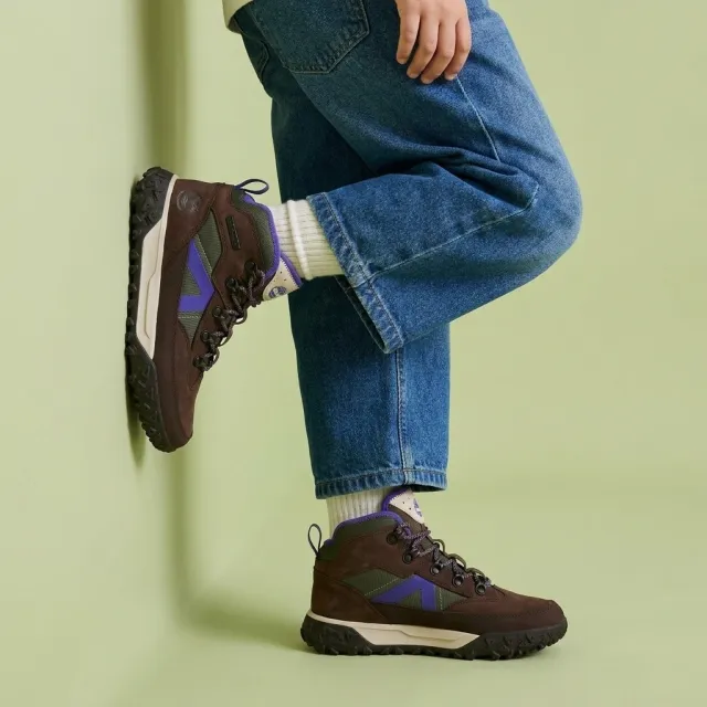 Timberland Greenstride Motion 6 Mid veterboot donkerbruin