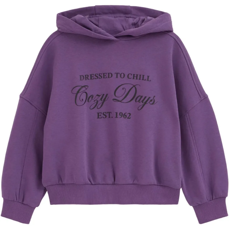 WE Fashion hoodie met print - paars, foto 2