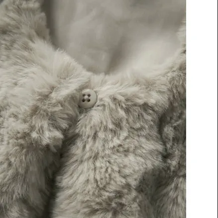 NAME IT MINI gilet - beige, foto 4