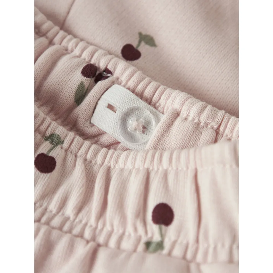NAME IT joggingbroek met kersenprint lichtroze, foto 4