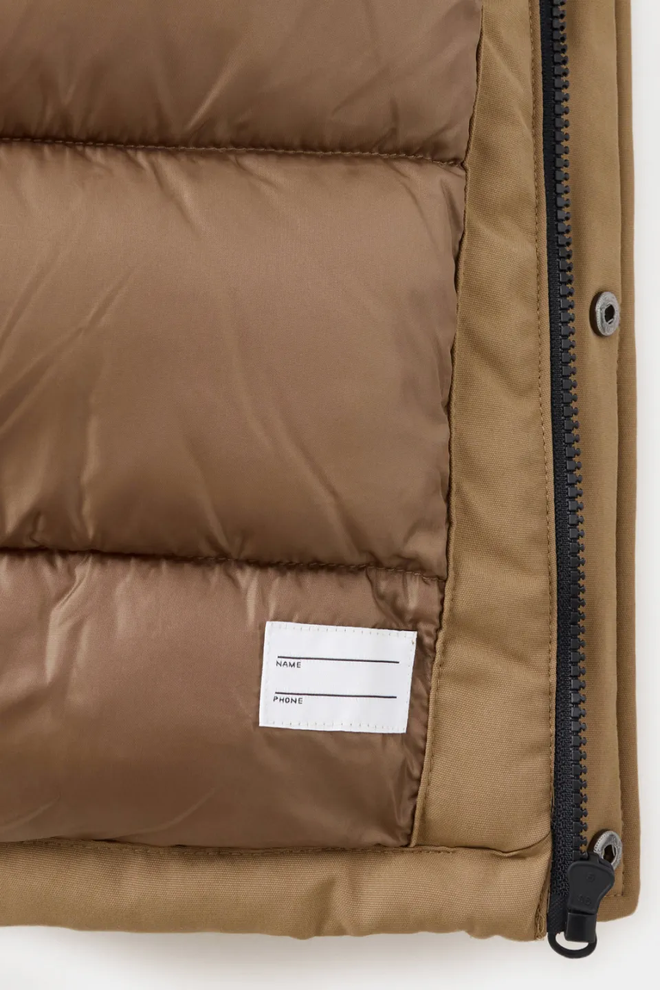 Mango Kids winterparka middenbruin, foto 4