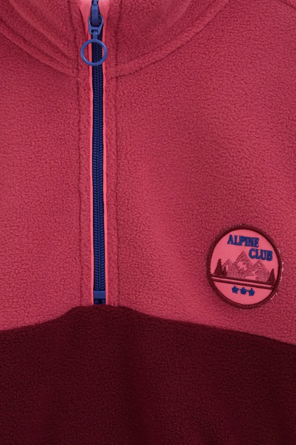 WE Fashion fleecetrui - rood, foto 6