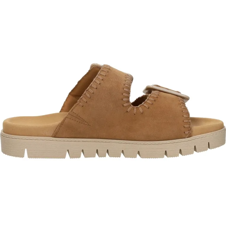 Gabor 741 slipper camel Middelbruin