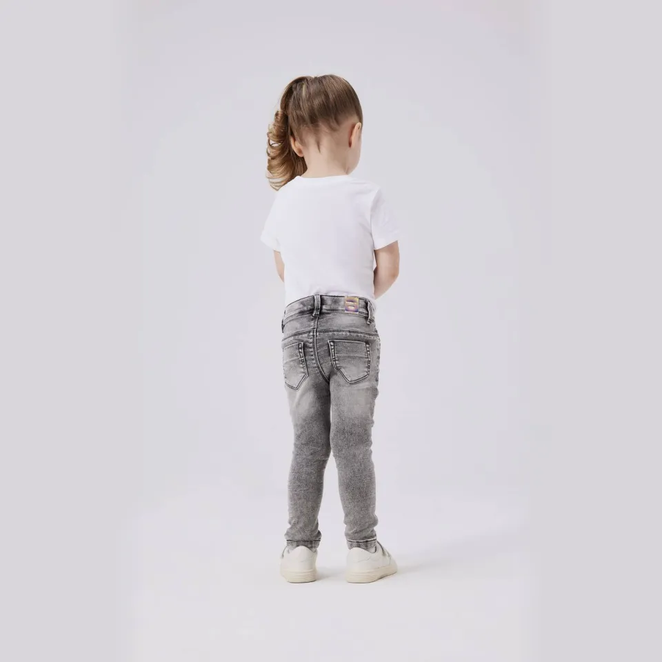NAME IT MINI NMFPOLLY skinny jeans - grijs Grey denim