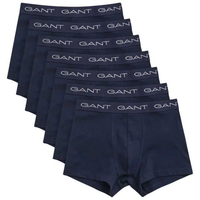 Gant Trunk Boxershorts Heren (7-pack) Blauw