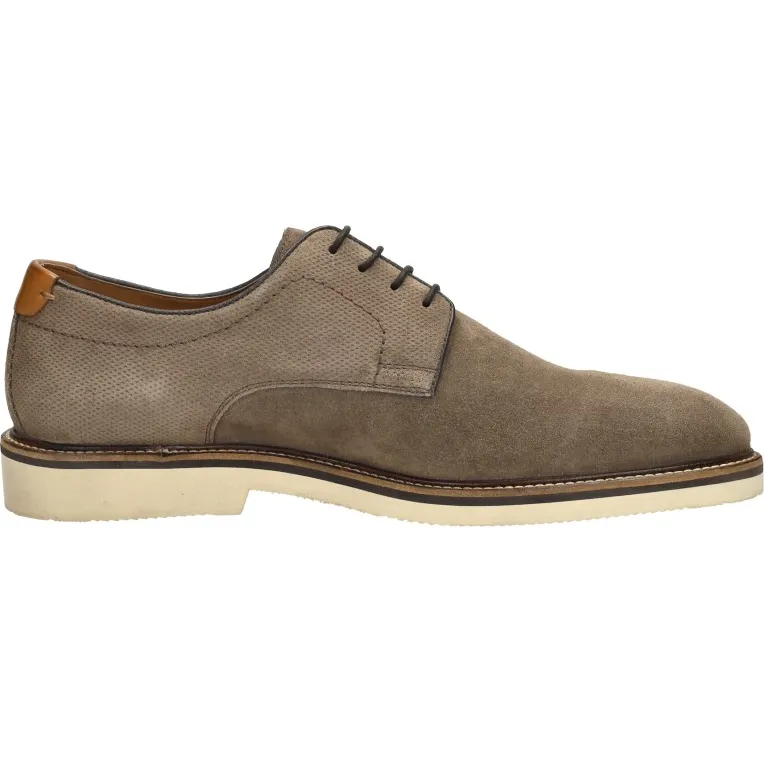 Sub55 lage veterschoen taupe