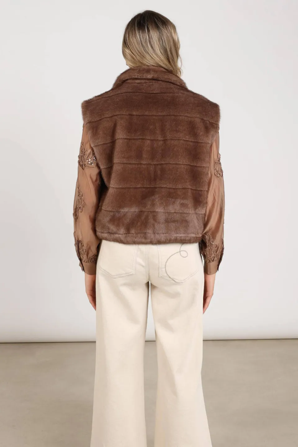 NUKUS gilet - bruin, foto 5