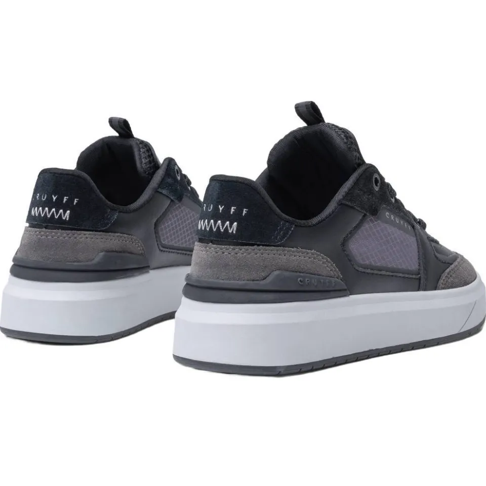 Cruyff Endorsed Tech Pinstripe sneakers zwart grijs, foto 6