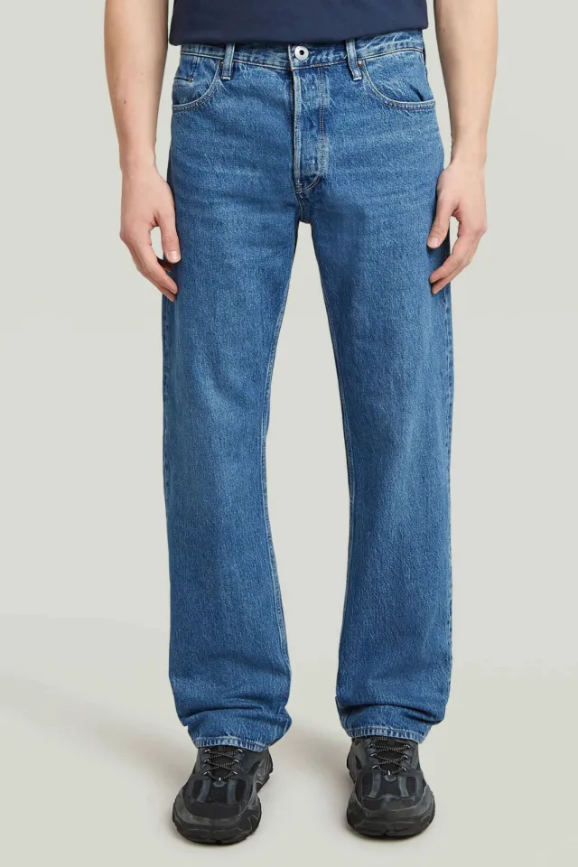 G-Star Dakota Regular straight leg jeans blauw Blue