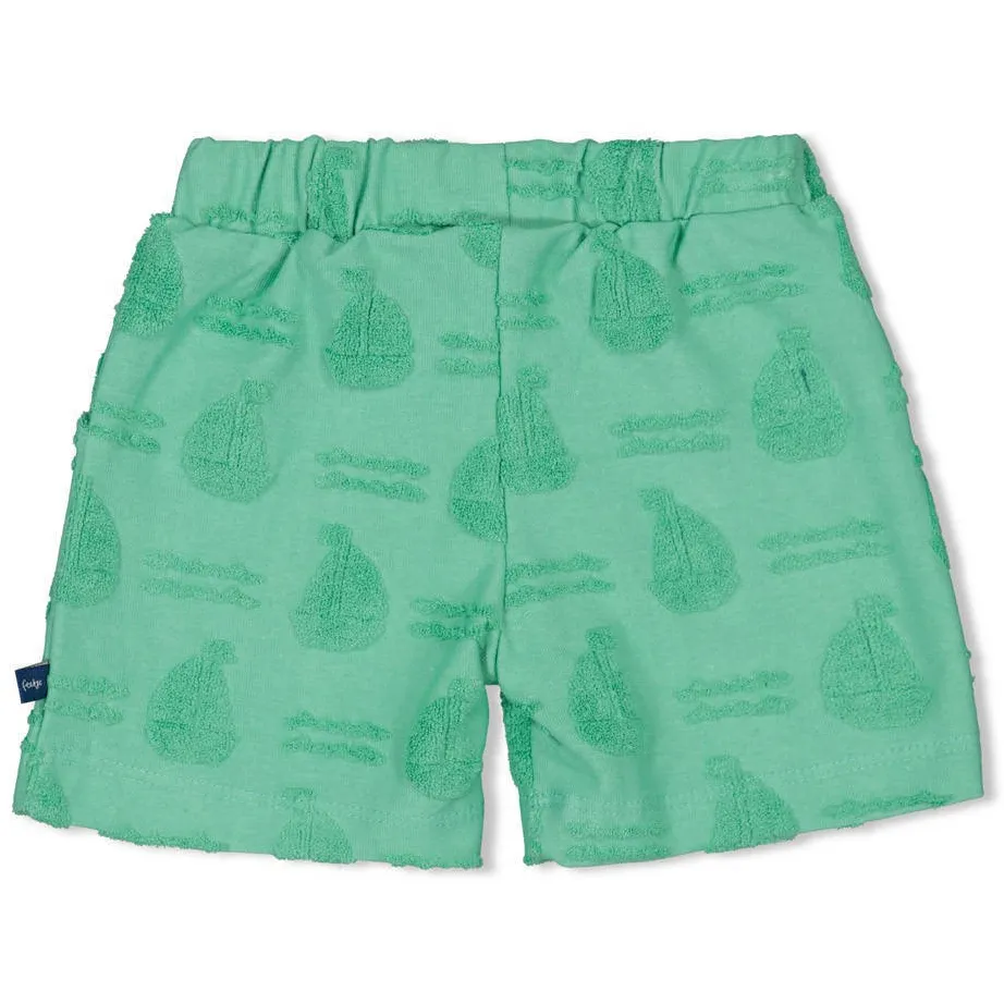 Feetje casual short Seaside Happiness groen, foto 6