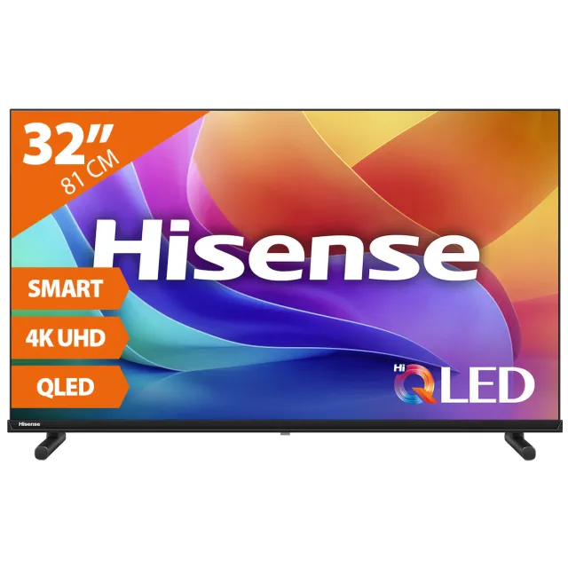 Hisense 32A59S (2026) - 32 inch - QLED TV zwart