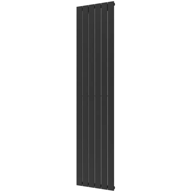 Plieger Designradiator Plieger Cavallino Retto Enkel 999 Watt Middenaansluiting 200x45 cm Black Graphite