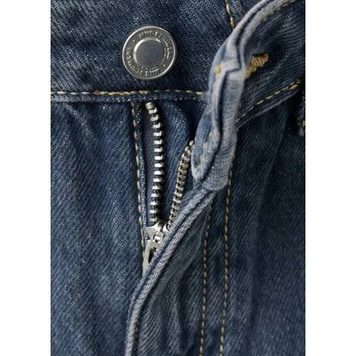 Mango Kids straight leg jeans - changeant blauw, foto 3