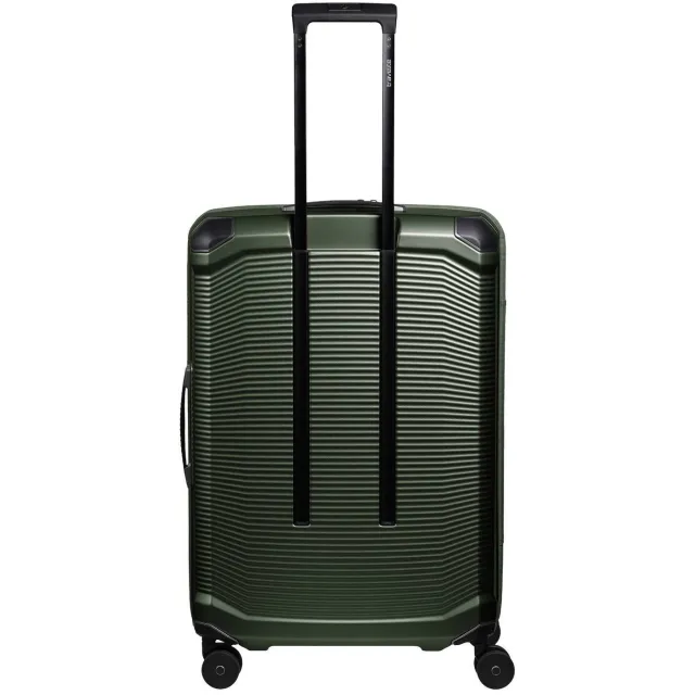 Travelite trolley Millennium 76 cm. donkergroen groen