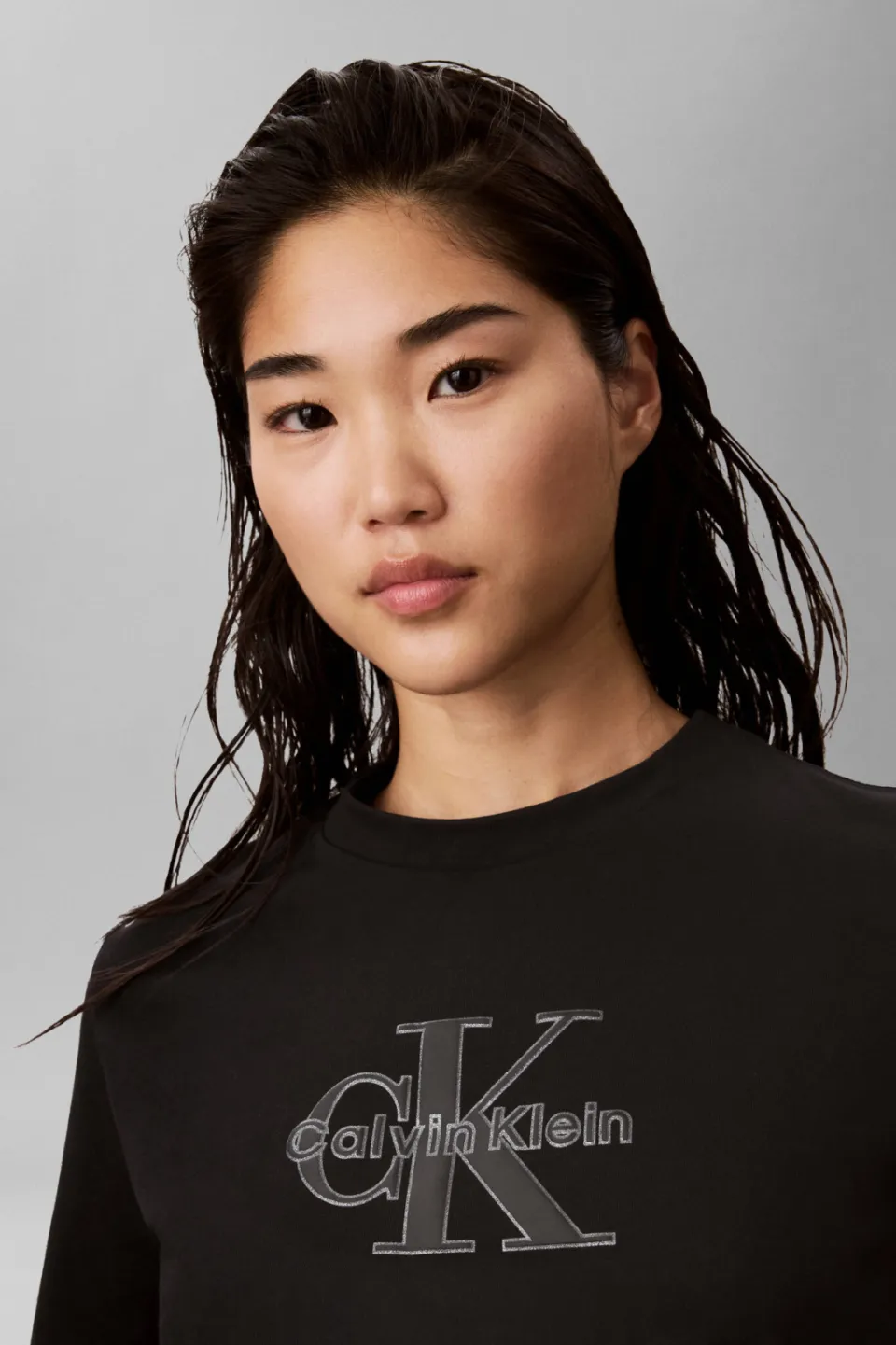 Calvin Klein JEANS T-shirt met logo - zwart, foto 6