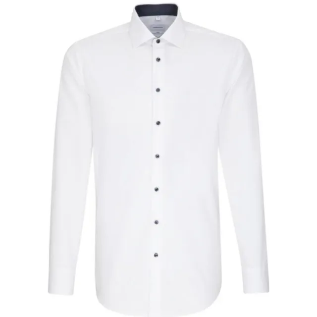 Seidensticker slim fit overhemd wit
