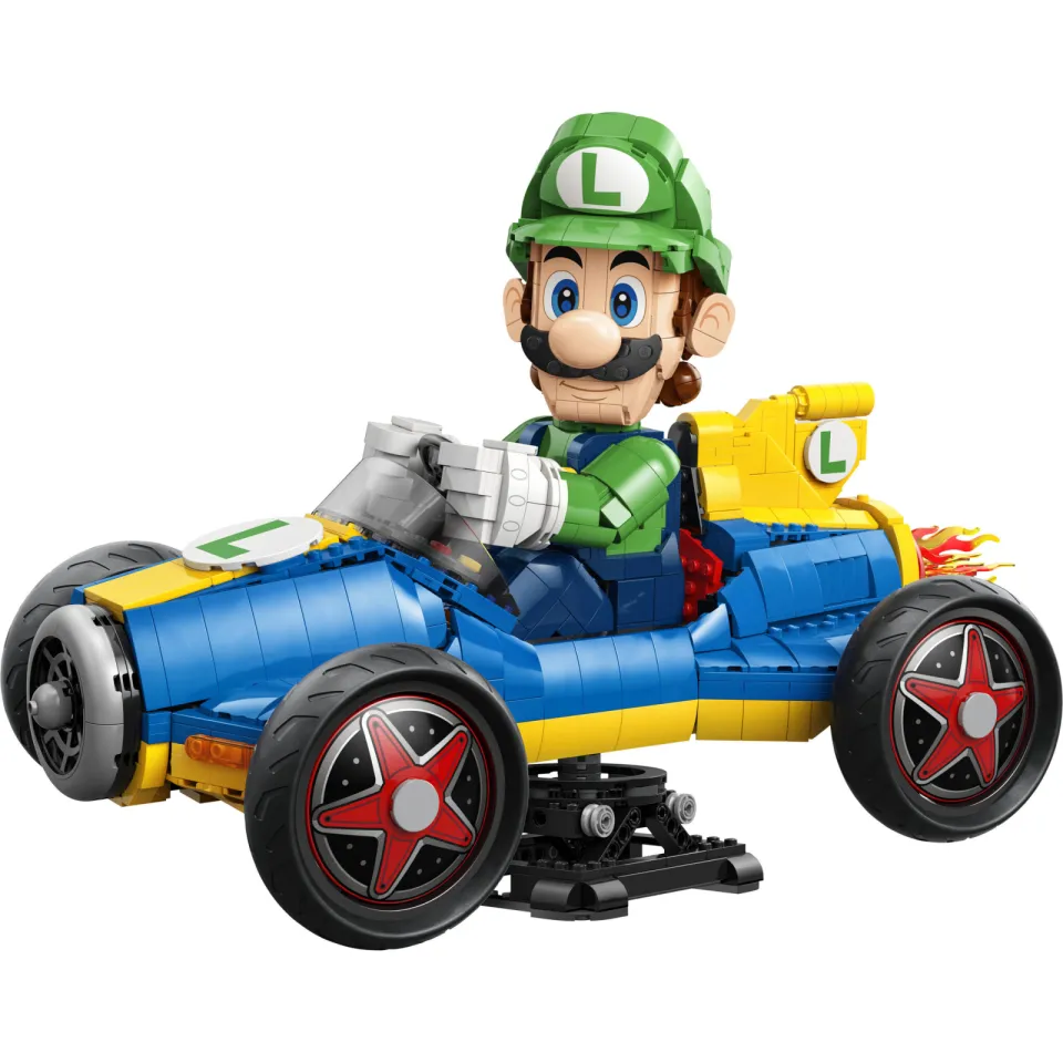 Lego Super Mario Mario Kart™: Luigi en Mach 8 72050, foto 3