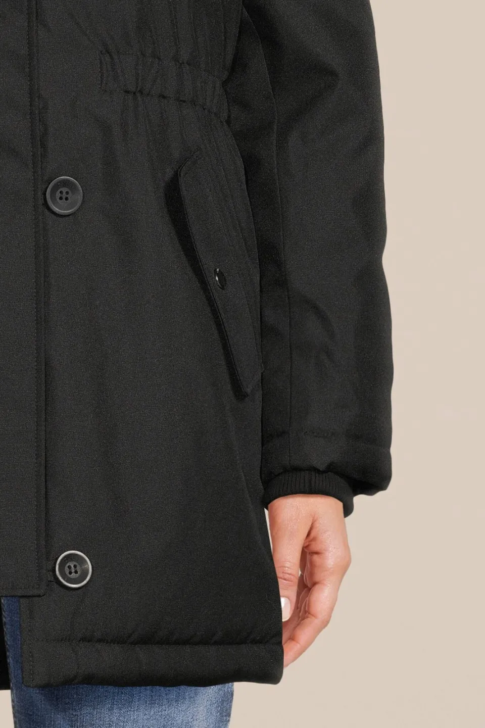 Only Oniris winterparka zwart, foto 8