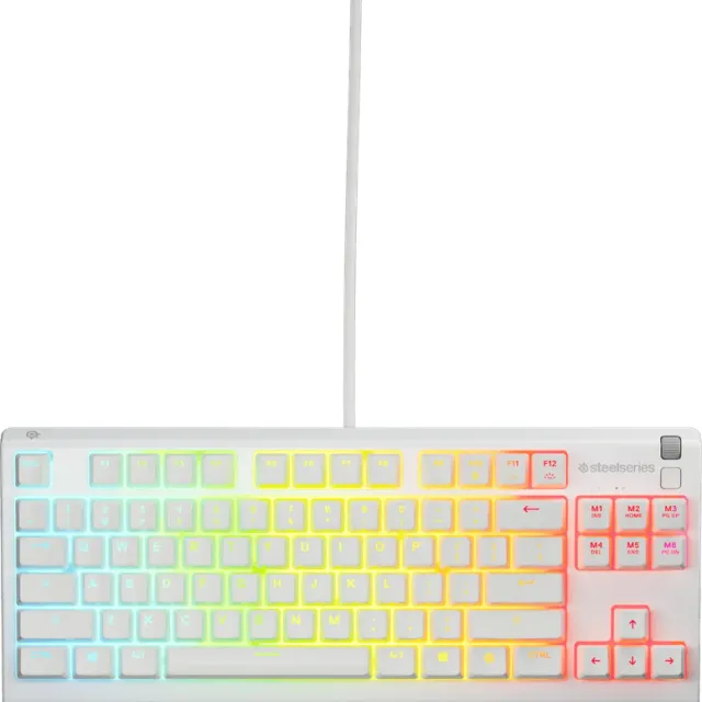SteelSeries Apex 3 TKL Gaming Toetsenbord Qwerty Wit