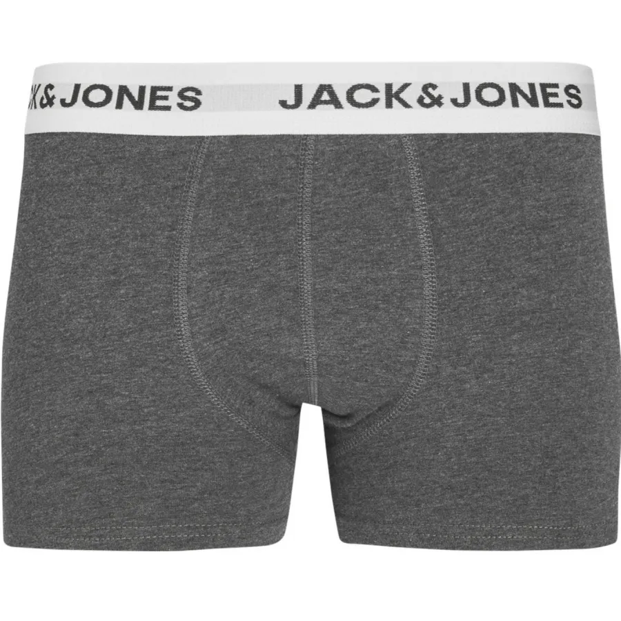 Jack & Jones JACBASIC boxershorts set van 5 zwart/multicolor, foto 2