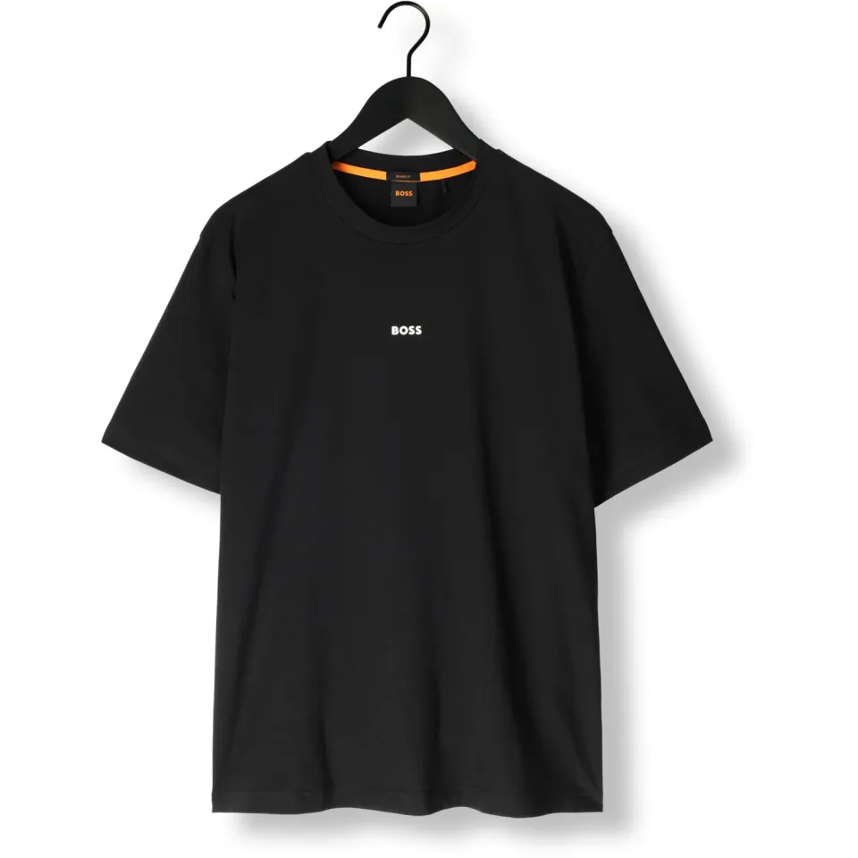 Boss Orange Heren Polo's & T-shirts Tchup 10242929 01 - Zwart, foto 2