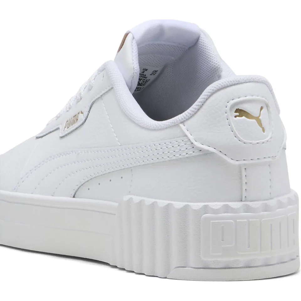 Puma Carina 3.0 sneakers wit/goud, foto 6