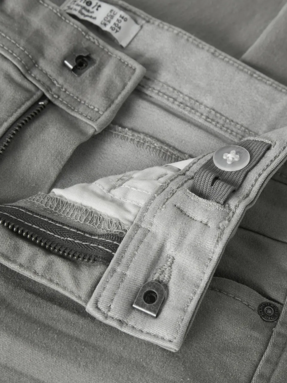 NAME IT KIDS slim fit jeans NKMSILAS grijs, foto 7