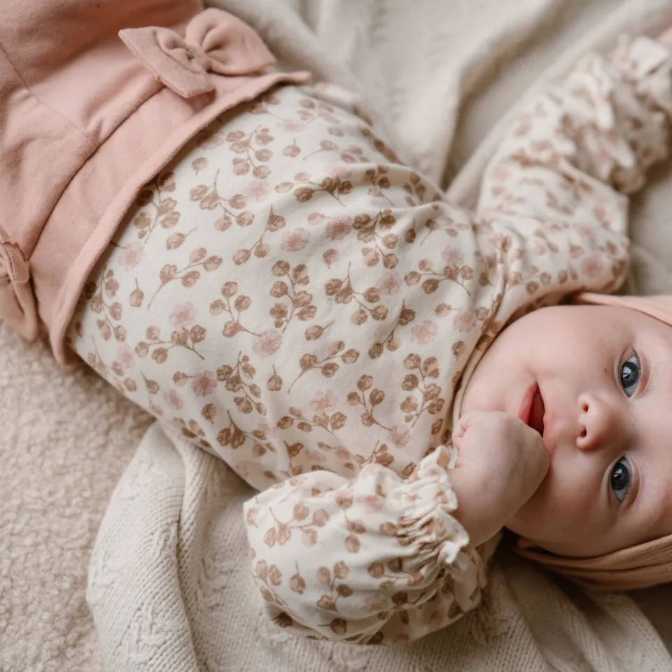 Dirkje baby broek roze