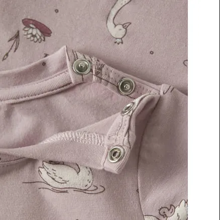 GUPPY BABY romper met print - lichtroze Meisjes Stretchkatoen Ronde hals, foto 3