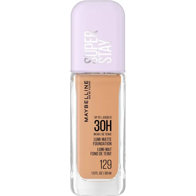 Maybelline New York SuperStay 30H Lumi Matte foundation - 129 Beige