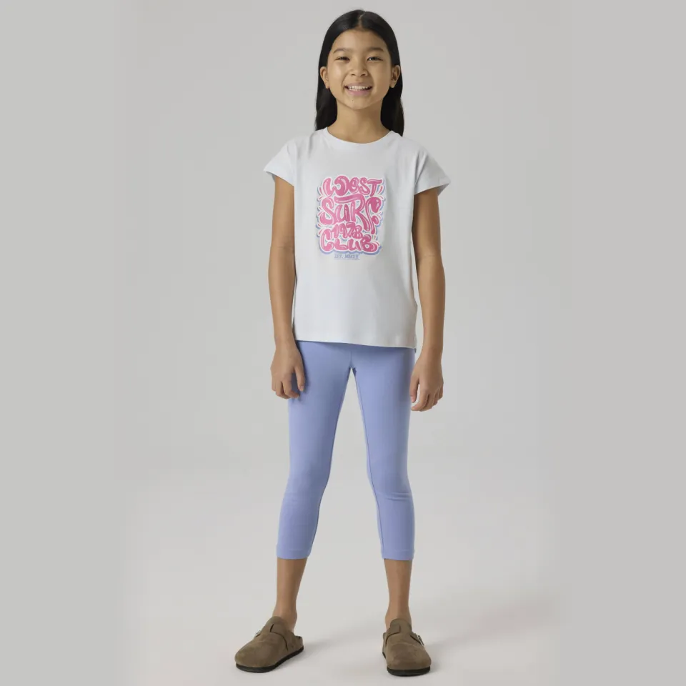 NAME IT kids capri legging lavendel