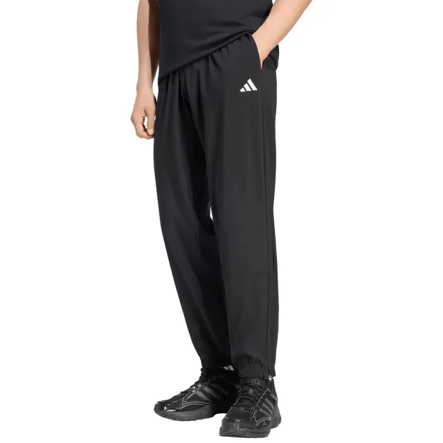 Adidas Essentials Stanford Lite Woven Bottoms Broeken Heren - Zwart - Poly Mesh