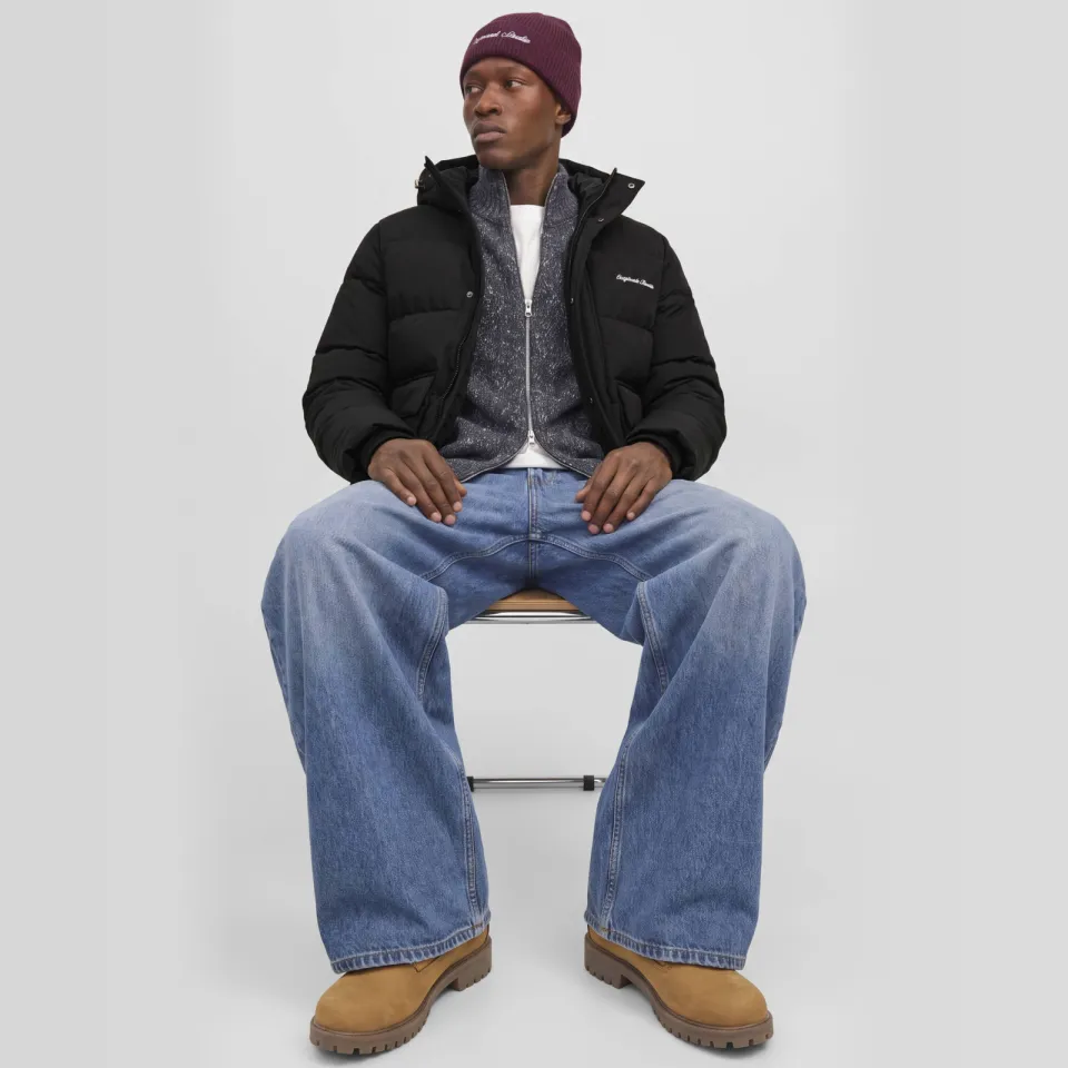 Jack & Jones ORIGINALS pufferjas - zwart, foto 6