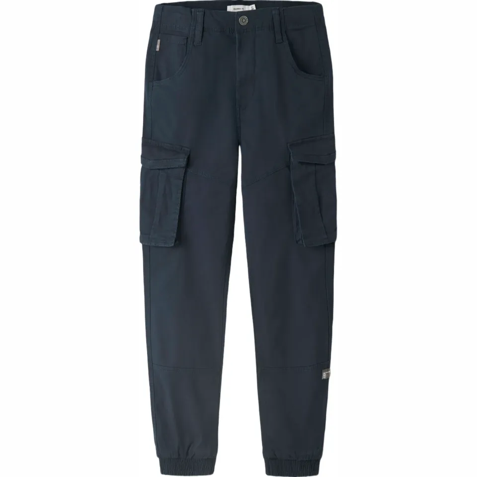 NAME IT Ryan cargobroek donkerblauw dark sapphire, foto 2